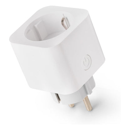Entac WIFI Steckdosenadapter mit Leistungsmesser weiß