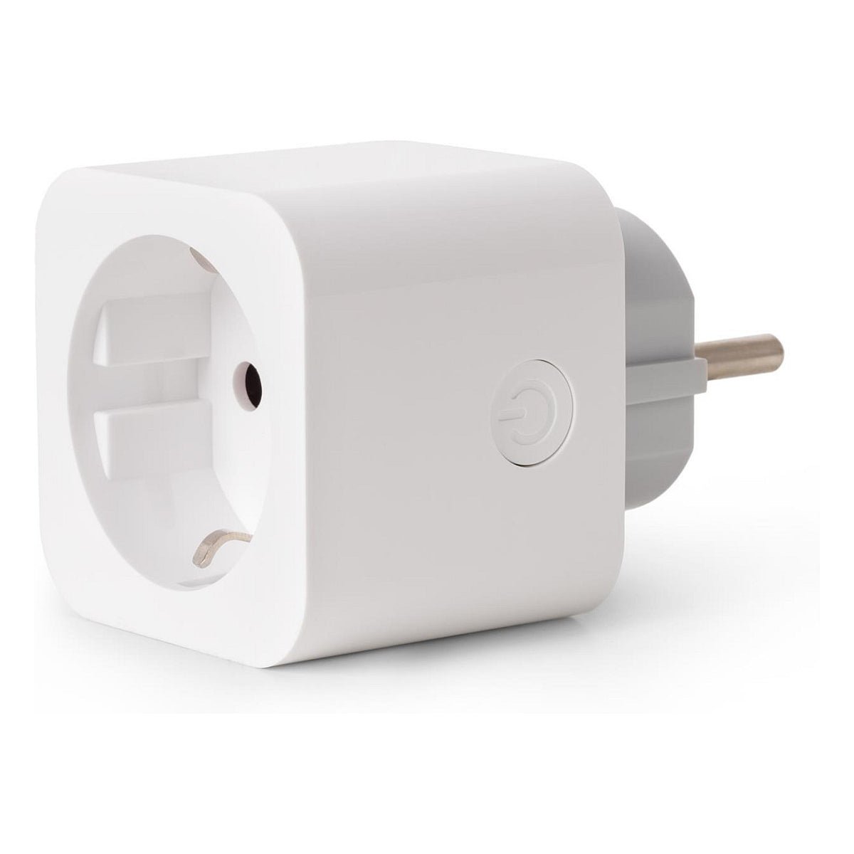 Entac WIFI Steckdosenadapter mit Leistungsmesser weiß