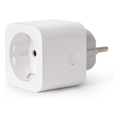 Entac WIFI Steckdosenadapter mit Leistungsmesser weiß