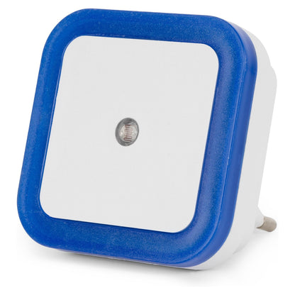 Entac Nachtlicht 0.5W quadratisch CW Blue Dämmerungssensor