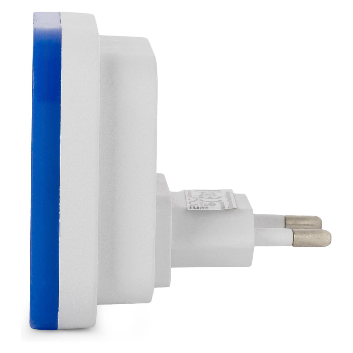 Entac Nachtlicht 0.5W quadratisch CW Blue Dämmerungssensor