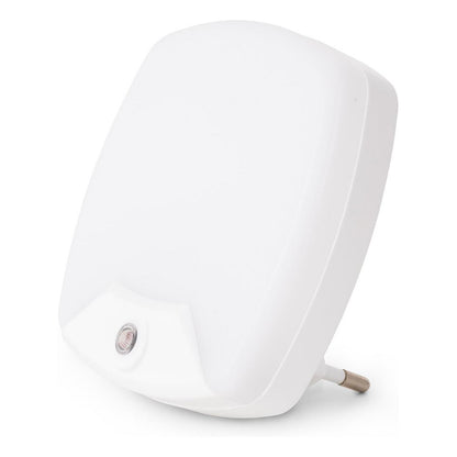 Entac Nachtlicht 0.5W quadrat. CW White Dämmerungssensor