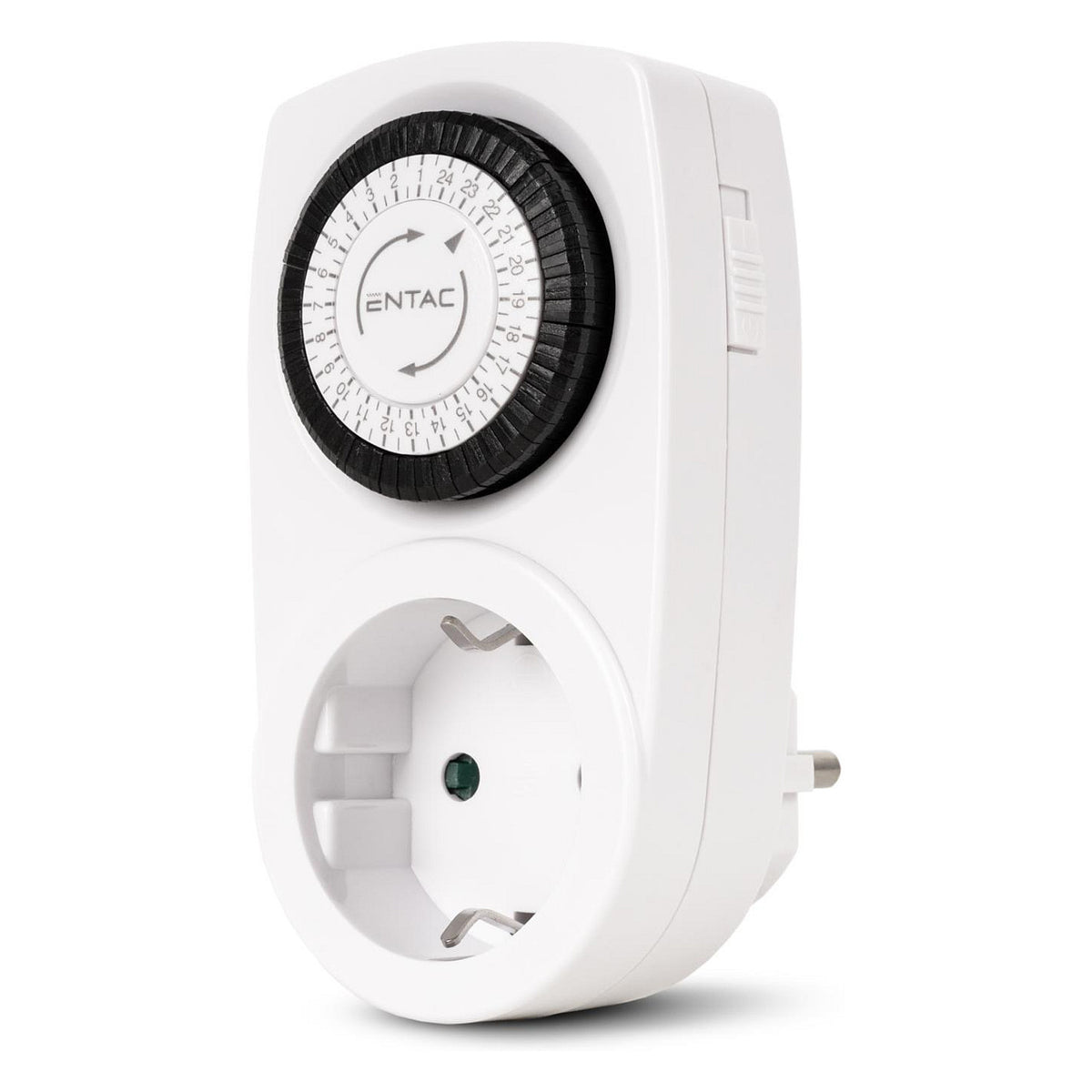 Entac Mechanischer Timer Mini 24 Stunden 24 Programme