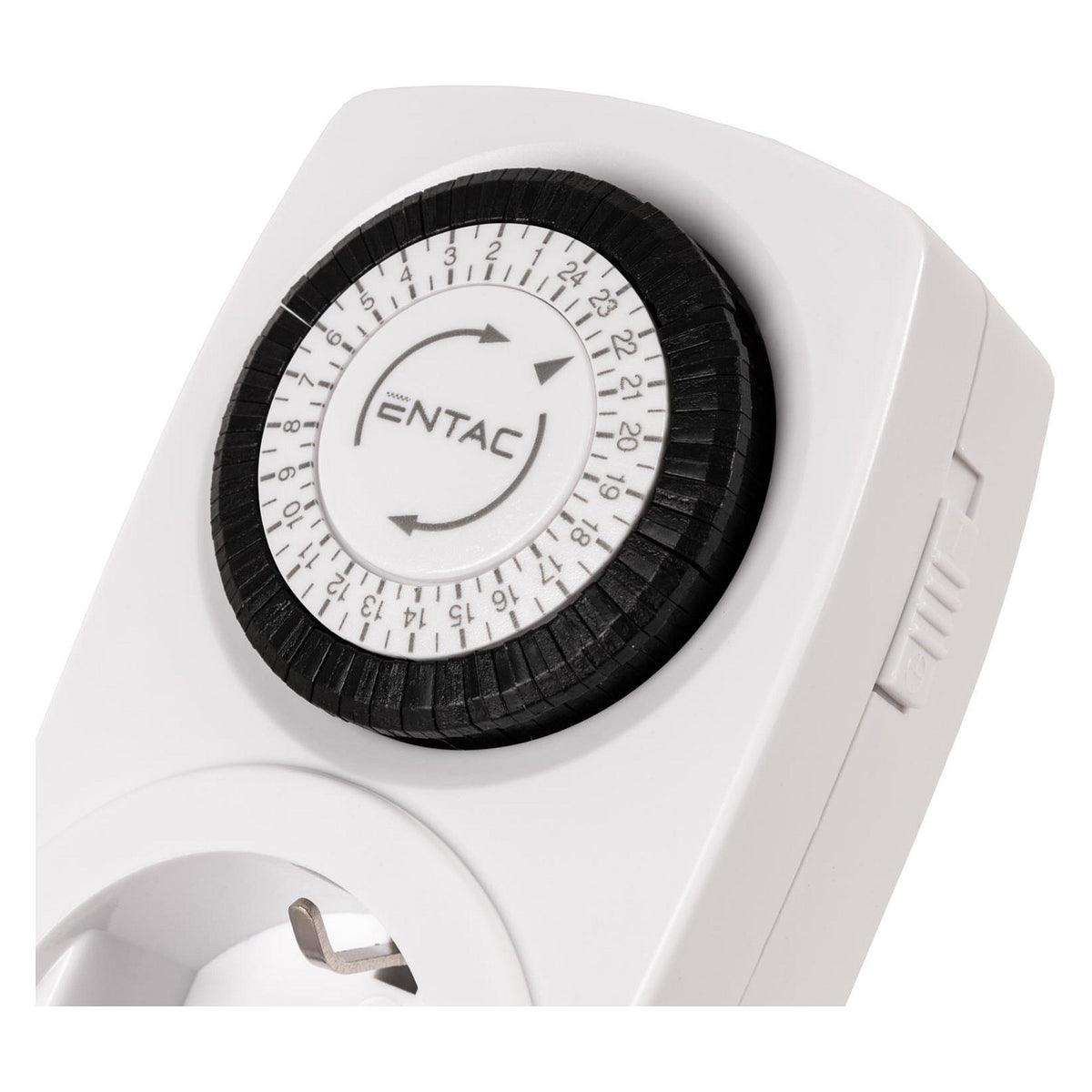 Entac Mechanischer Timer Mini 24 Stunden 24 Programme