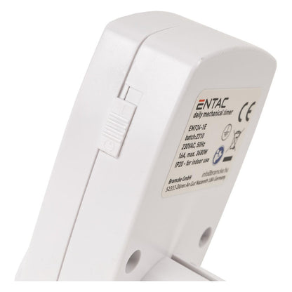 Entac Mechanischer Timer Mini 24 Stunden 24 Programme