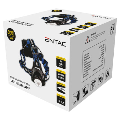 Entac Strinlampe Zoom 5W Alu