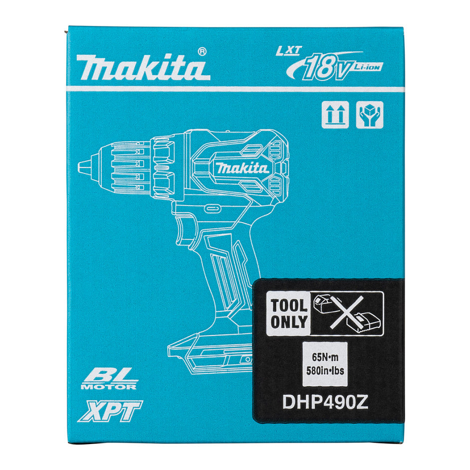 Akku-Schlagbohrschrauber DHP490Z, 18Volt (blau/schwarz, ohne Akku und Ladegert)