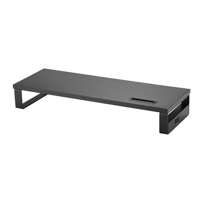 Equip Monitortischerhöhung 3xUSB2.0/Handyhalter 15Kg schwarz retail