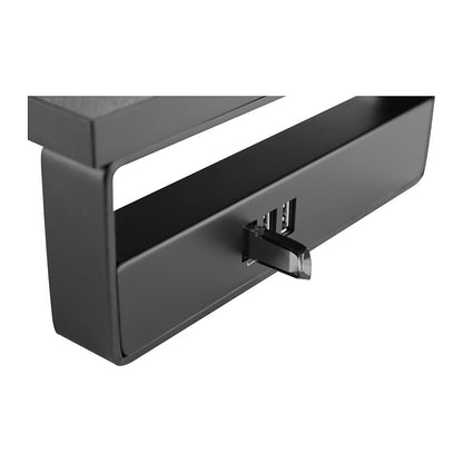 Equip Monitortischerhöhung 3xUSB2.0/Handyhalter 15Kg schwarz retail