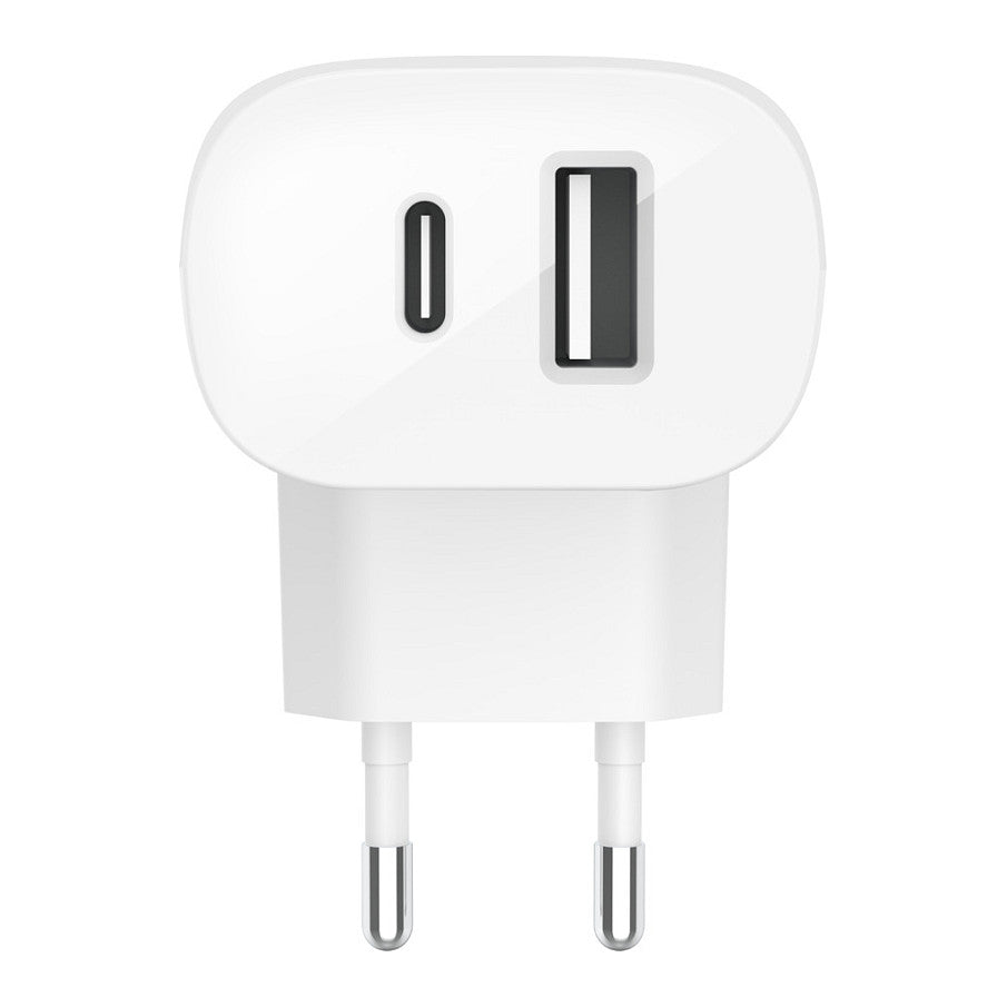 Belkin Power Adapter USB-C und USB-A, Weiß, 37W