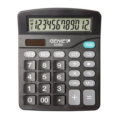 GENIE Tischrechner 225 BD schwarz