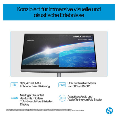 AIO HP OmniStudio X All-in-One PC 32-c0170ng 31,5 CU7 155H/32GB/1TBSSD/W11 Home
