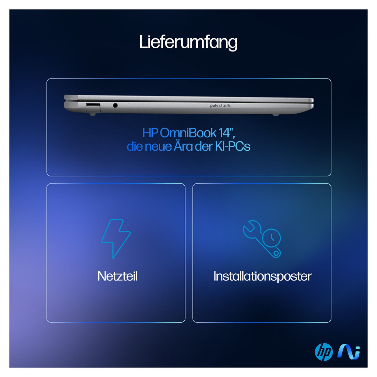 HP OmniBook Ultra AI PC 14-fd0191ng RYZ AI 9 365/16GB/1TBSSD/W11 Home Touch