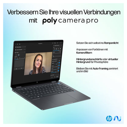 HP OmniBook Ultra Flip 14-fh0174ng inkl. HDMI Adapter & Pen CU 7 258V/32GB/2TBSSD/W11 Home Touch