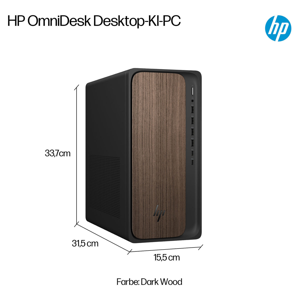 HP Omnidesk Desktop PC M03-0177ng CU7 265/32GB/1TBSSD/W11 Home