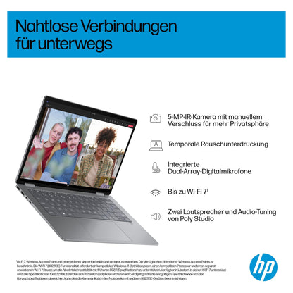HP OmniBook X Flip 14-fm0173ng CU7 256V/16GB/512SSD/W11 Home Touch