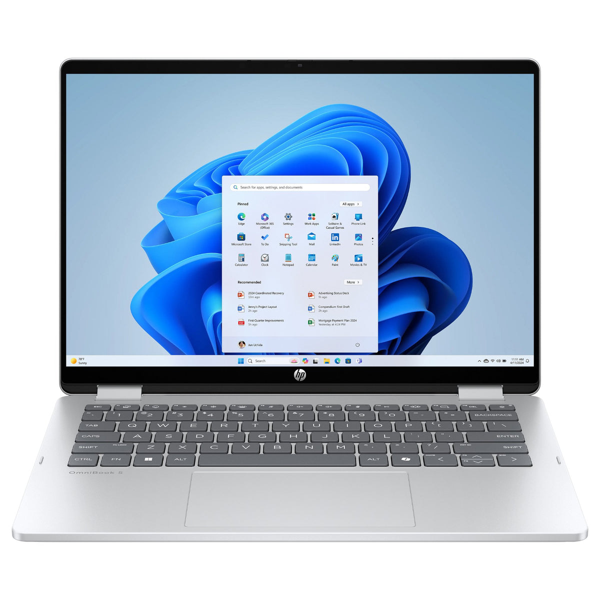 HP OmniBook 5 Flip 14-fp0177ng Core7 150U/16GB/1TBSSD/W11 Home