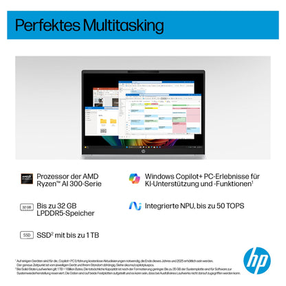 HP OmniBook 5 16-ag1173ng RYZ AI 7 350/16GB/512SSD/W11 Home