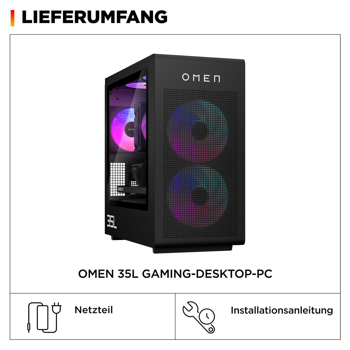 HP OMEN Desktop Gaming PC GT16-1173ng RYZ7 9800X3D/64GB/2TBSSD/9700XT/W11 Home