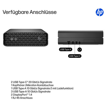 HP Z2 Mini G1i CU7 265K/64GB/1TBSSD/RTX PRO 2000/W11 Pro 1J Gar (DE)