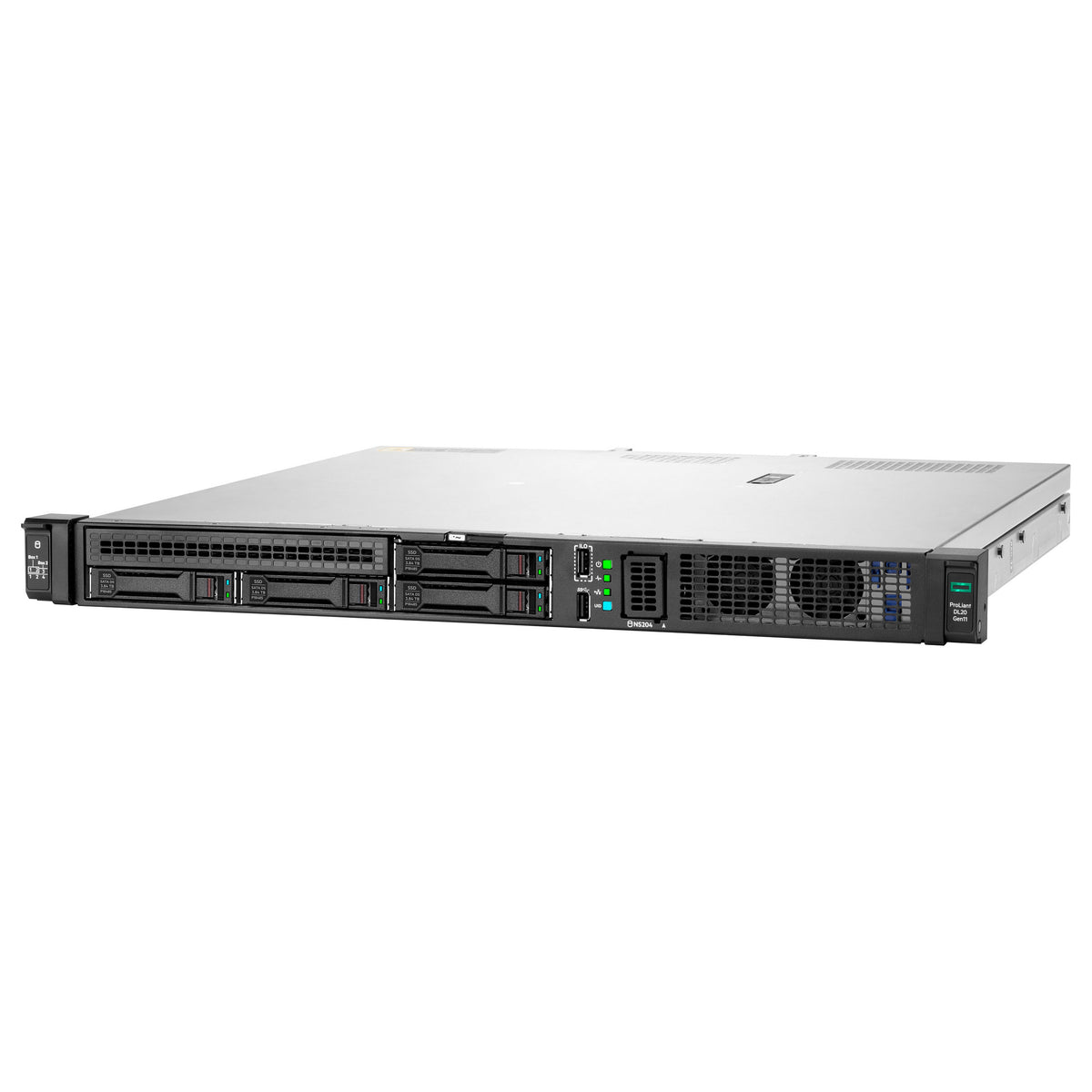 Server HPE ProLiant DL20 Gen11 1HE Xeon-E 6333P 6-Core 3.1GHz 1x32GB-U 4xSFF Hot Plug 2x480GB SSD 1000W