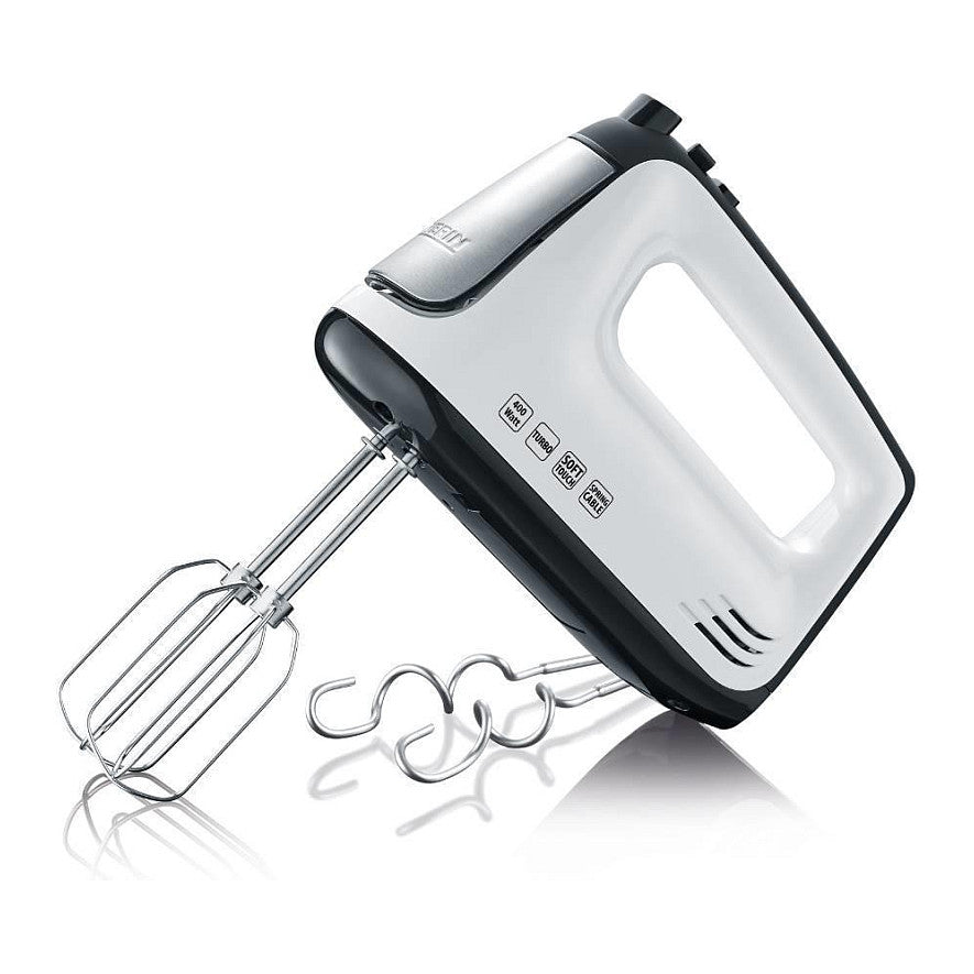 Handmixer HM 3830 (wei/schwarz, 400 Watt)