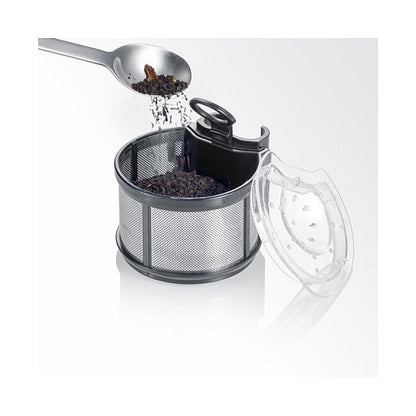 Teekocher Professional WK 3422 (edelstahl (gebrstet)/schwarz, 1,7 Liter)