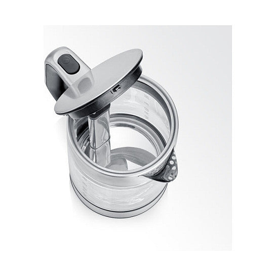 Teekocher Professional WK 3422 (edelstahl (gebrstet)/schwarz, 1,7 Liter)