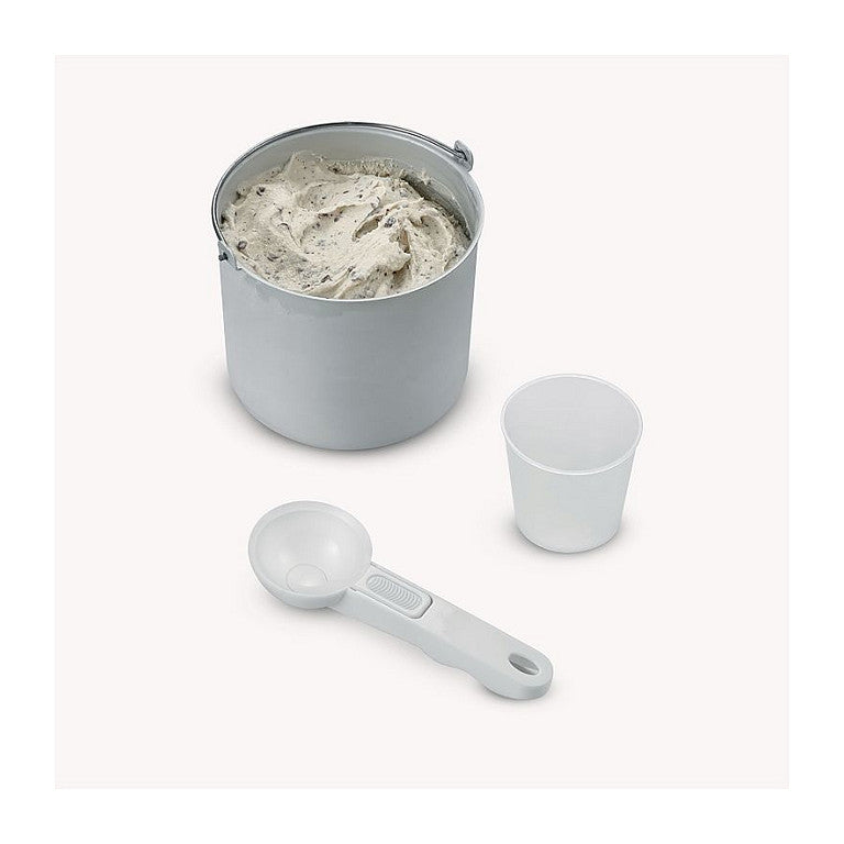 2-in-1 Eismaschine EZ 7405, mit Joghurtfunktion (edelstahl (gebrstet), fr 2.000ml Eiscreme, 180 Watt Kompressor)
