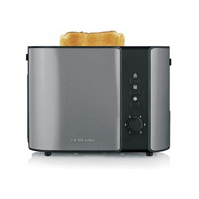 AT 9573 Automatik Toaster Edelstahl Dunkelgrau