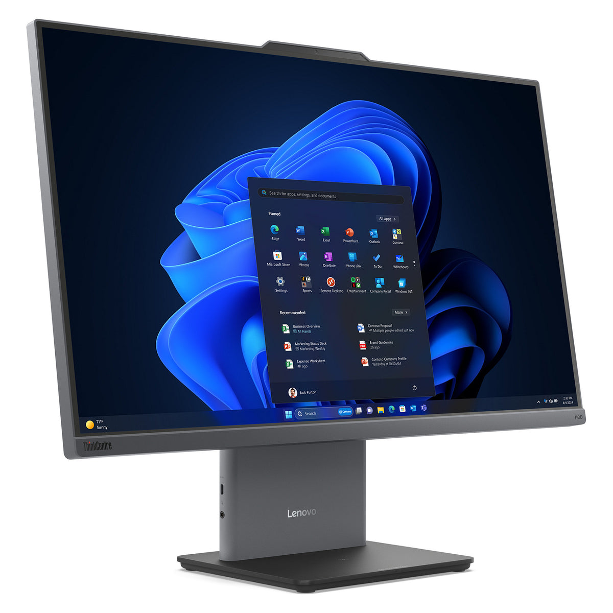 AIO Lenovo ThinkCentre Neo 50a AiO 27 i5-13420H/16GB/1TBSSD/W11 Pro Touch