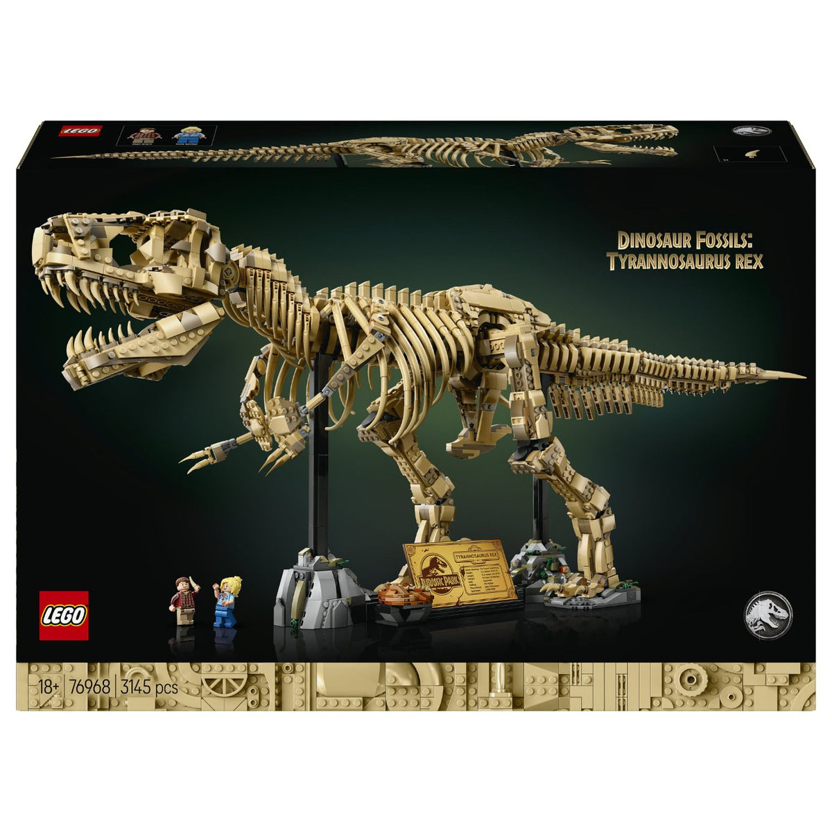 Jurassic World 76968 Dinosaurier-Fossilien: Tyrannosaurus Rex