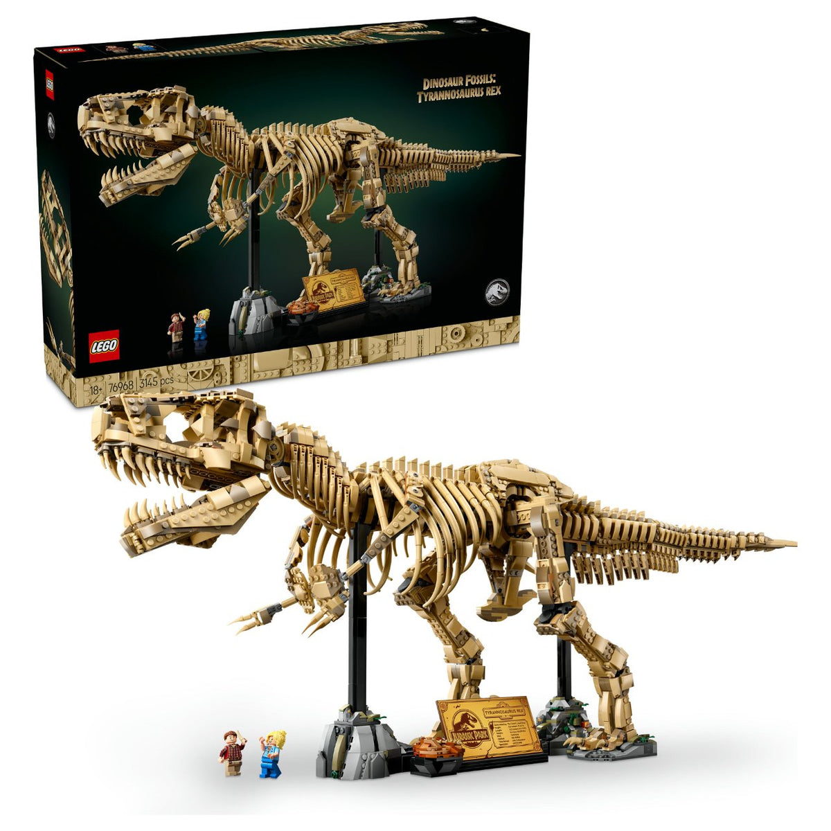 Jurassic World 76968 Dinosaurier-Fossilien: Tyrannosaurus Rex