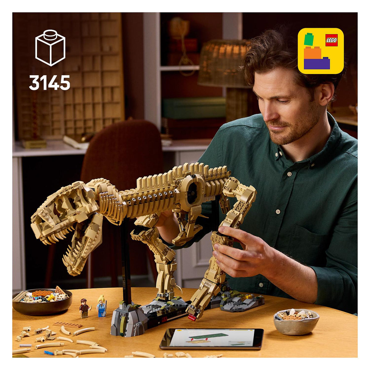 Jurassic World 76968 Dinosaurier-Fossilien: Tyrannosaurus Rex