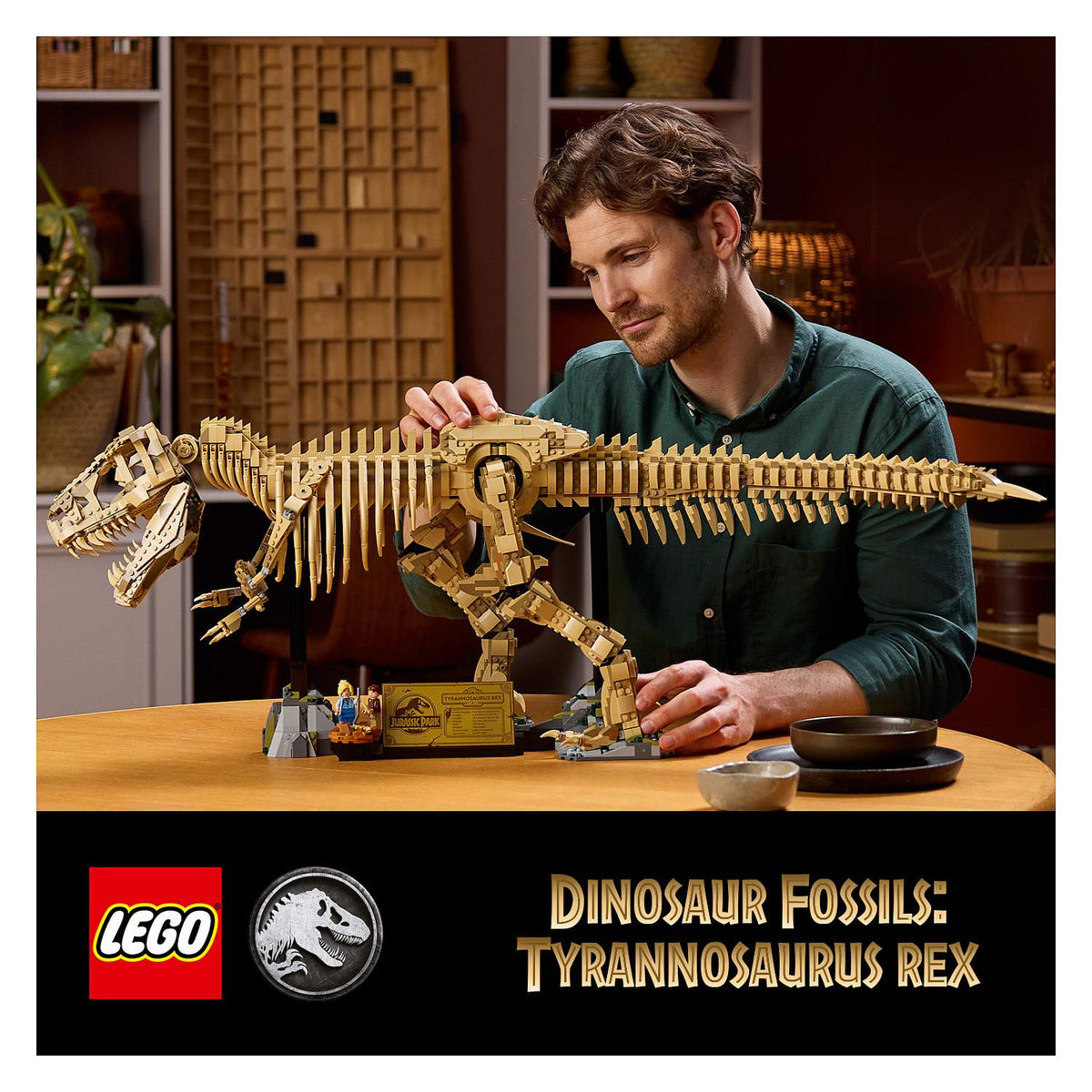 Jurassic World 76968 Dinosaurier-Fossilien: Tyrannosaurus Rex