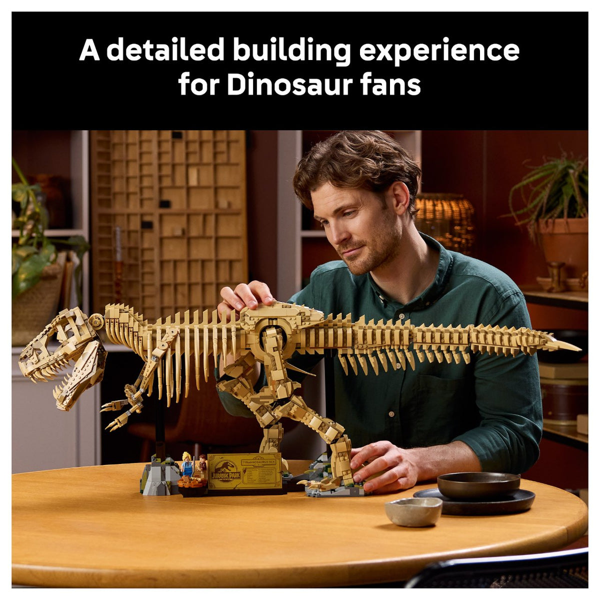 Jurassic World 76968 Dinosaurier-Fossilien: Tyrannosaurus Rex