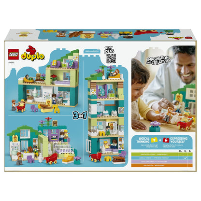 10470 DUPLO Town Modernes Familienhaus mit Figuren - 3-in-1-Set