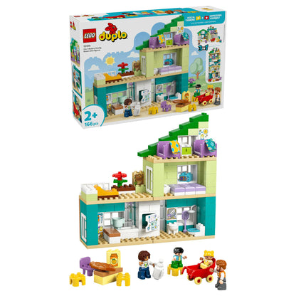10470 DUPLO Town Modernes Familienhaus mit Figuren - 3-in-1-Set