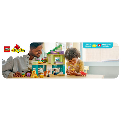 10470 DUPLO Town Modernes Familienhaus mit Figuren - 3-in-1-Set
