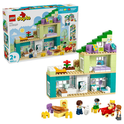 10470 DUPLO Town Modernes Familienhaus mit Figuren - 3-in-1-Set