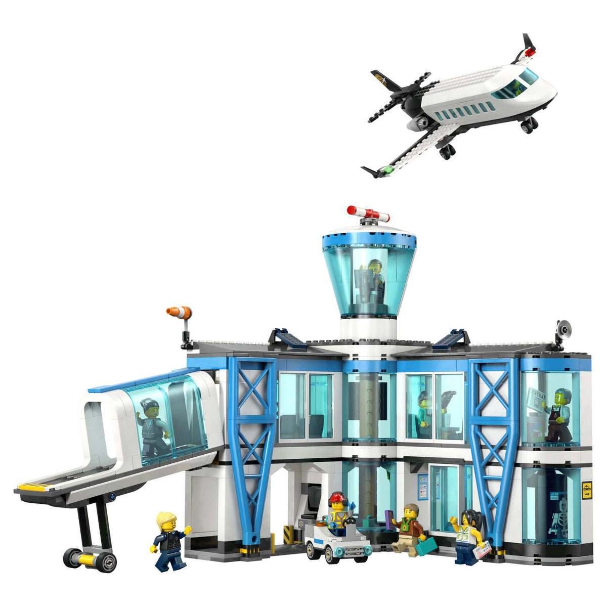 60502 City Flughafen mit Flugzeug
