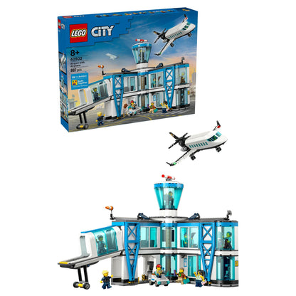 60502 City Flughafen mit Flugzeug