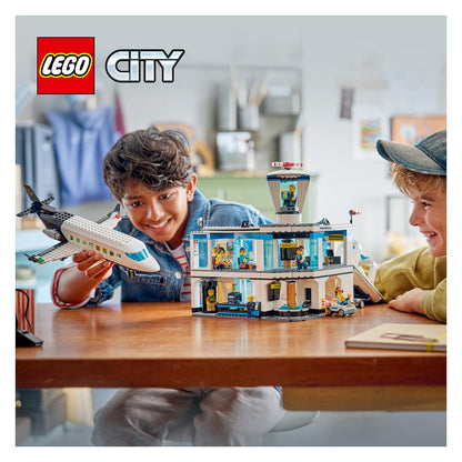 60502 City Flughafen mit Flugzeug
