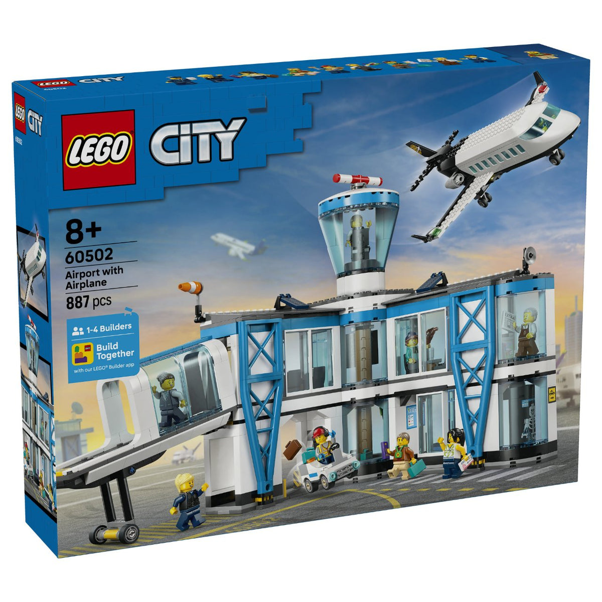 60502 City Flughafen mit Flugzeug