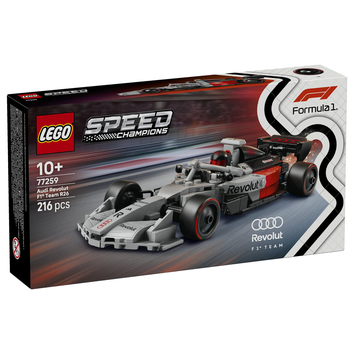 77259 Speed Champions Audi Revolut F1 Team R26 Rennwagen