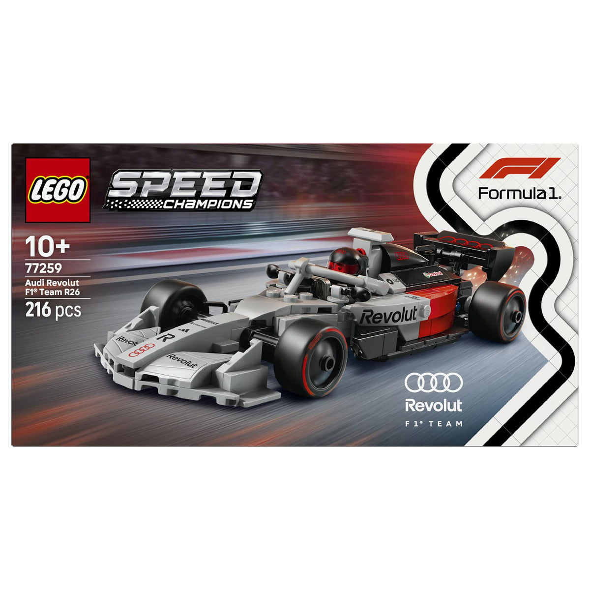 77259 Speed Champions Audi Revolut F1 Team R26 Rennwagen