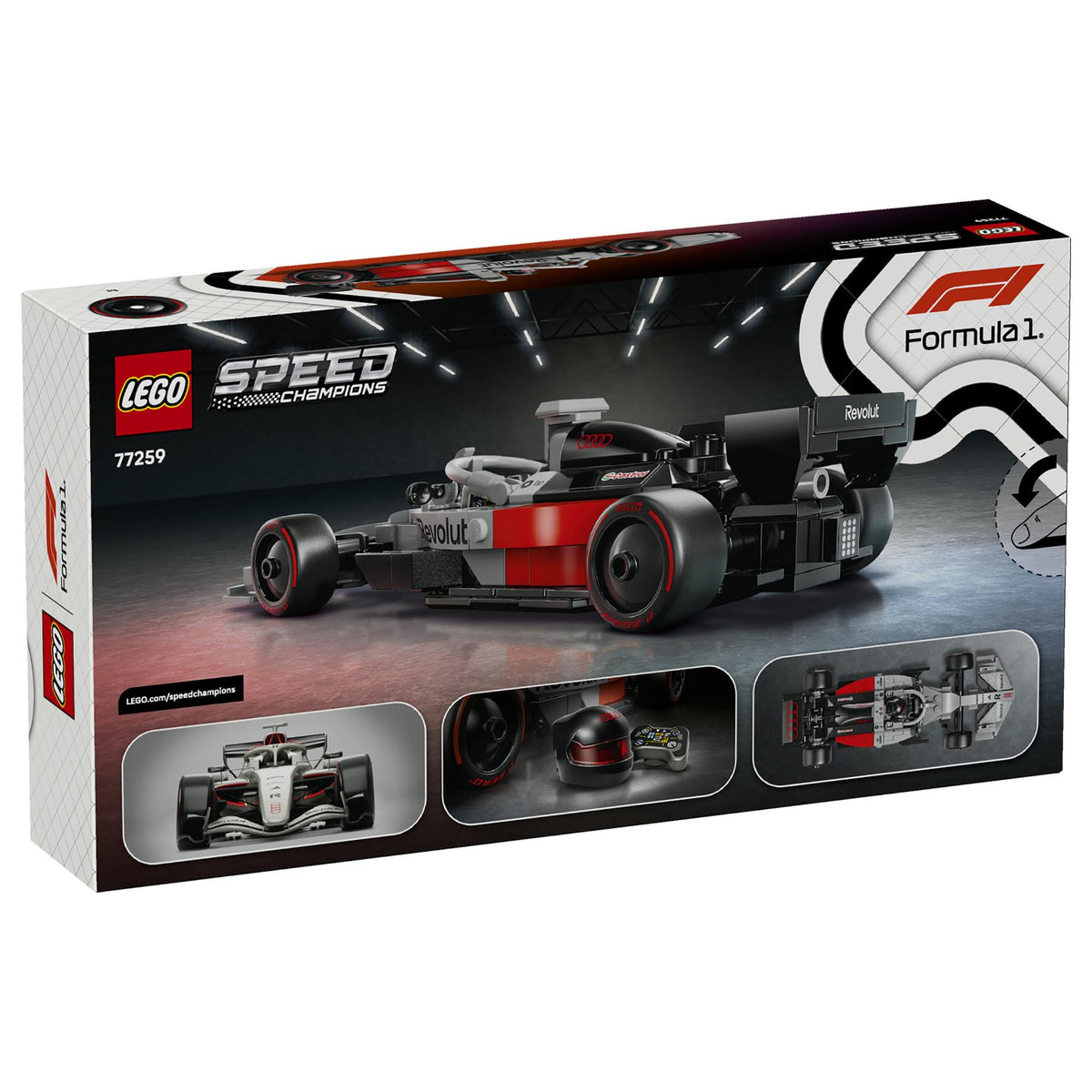 77259 Speed Champions Audi Revolut F1 Team R26 Rennwagen