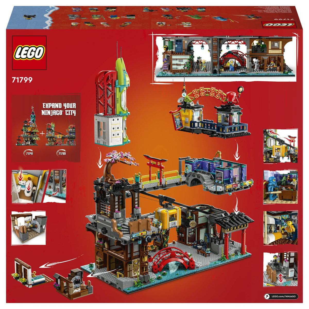 Ninjago 71799 Die Märkte von NINJAGO® City