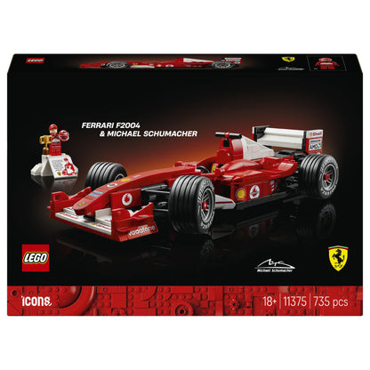 11375 Icons Ferrari F2004 und Michael Schumacher