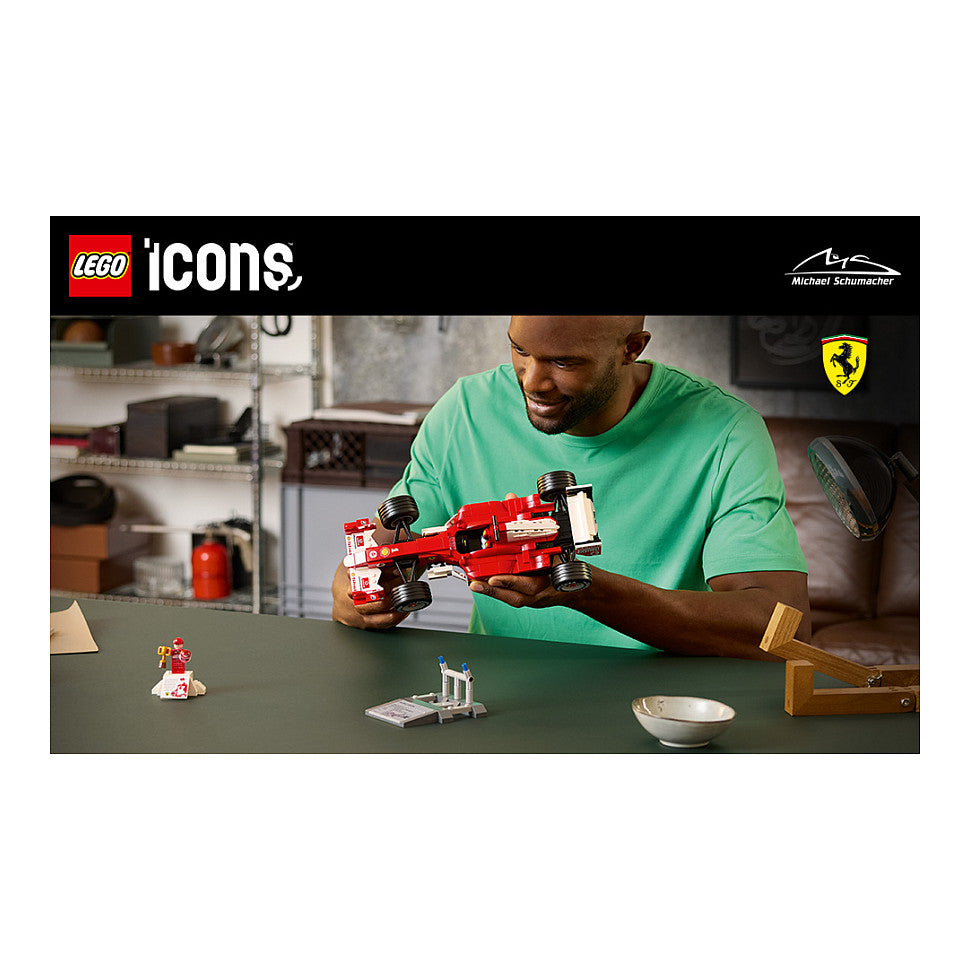 11375 Icons Ferrari F2004 und Michael Schumacher